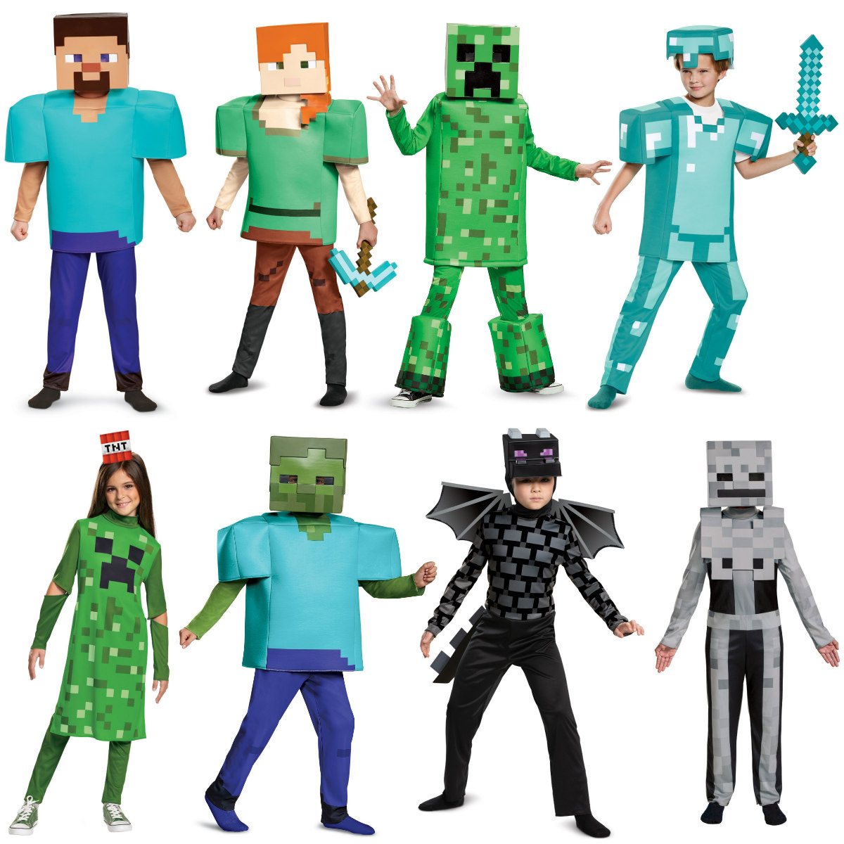 Minecraft Prestige Creeper Costume