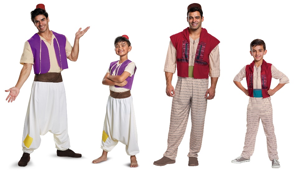 Top 5 Disney Themed Halloween Costume Ideas for Women & Men  Aladdin  costume, Aladdin costume diy, Themed halloween costumes