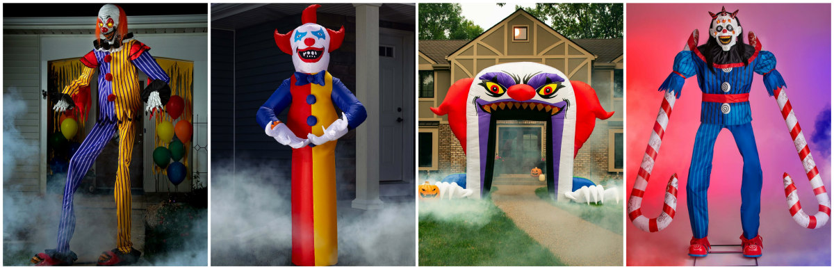 Scary Clown Decorations