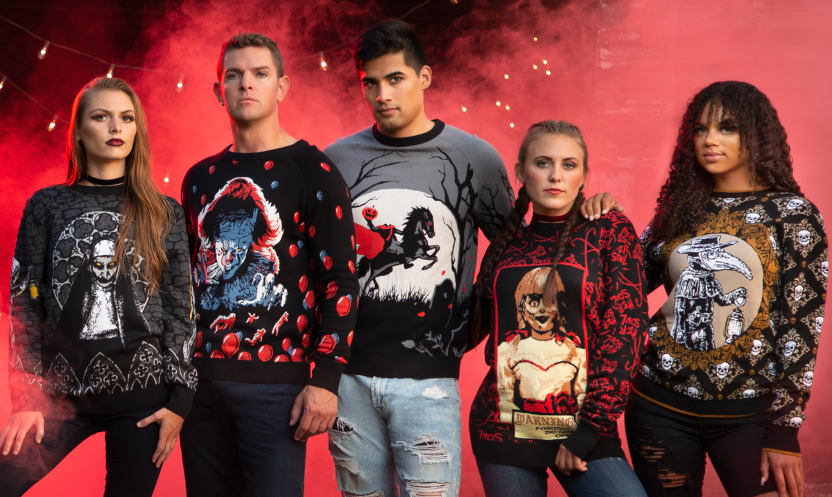 2021 Horror Sweaters