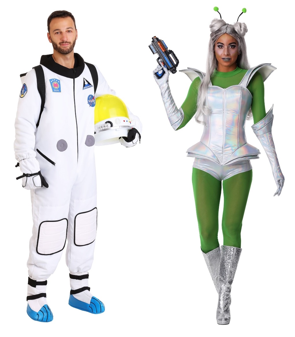  Alien och Astronaut kostym