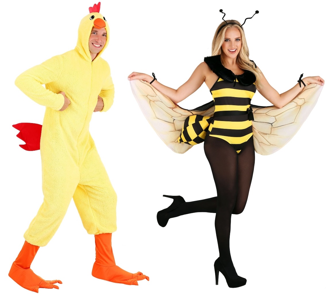 Birds and Bees Couples Costumes