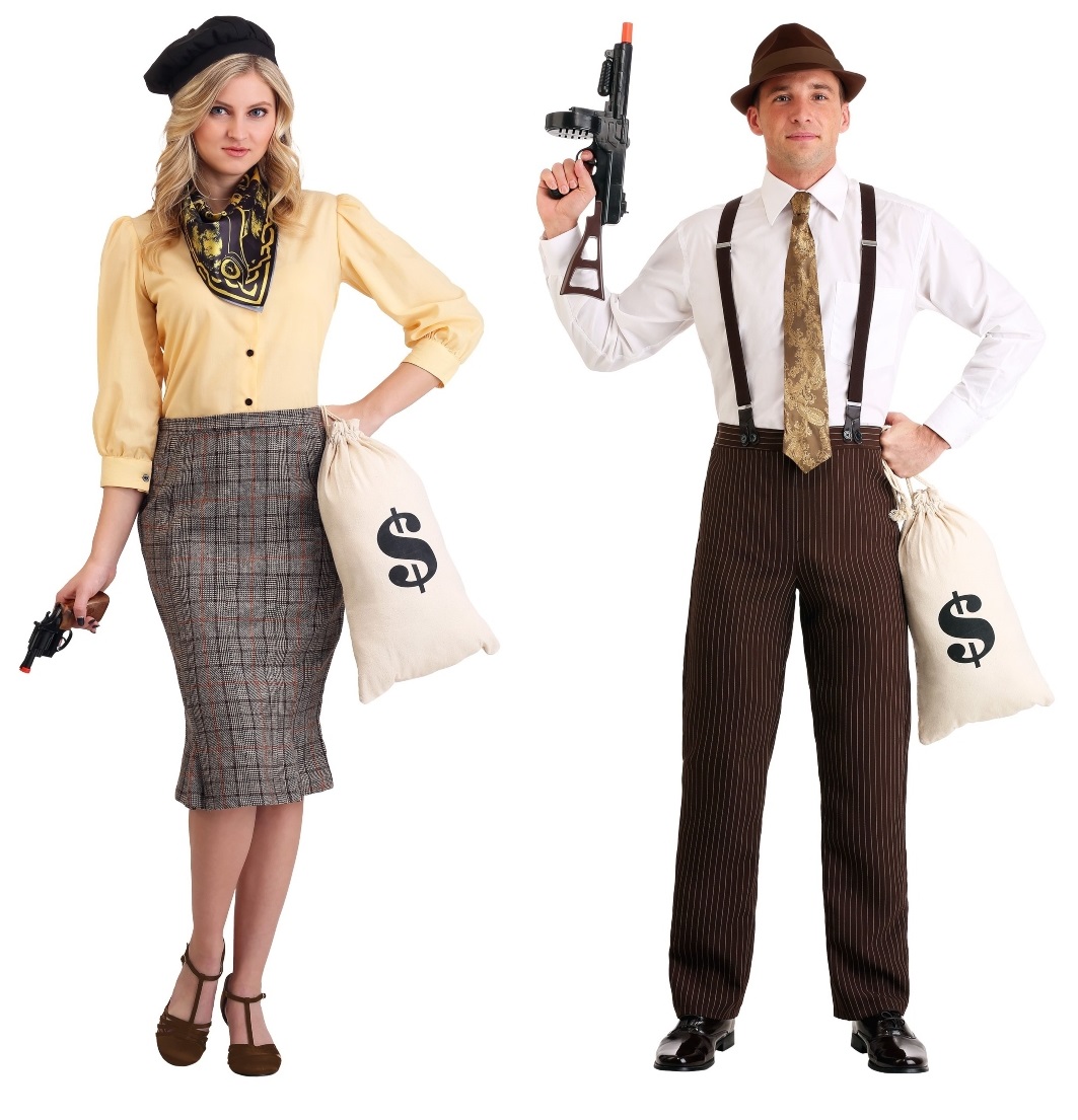 bonnie and clyde halloween costume for couples