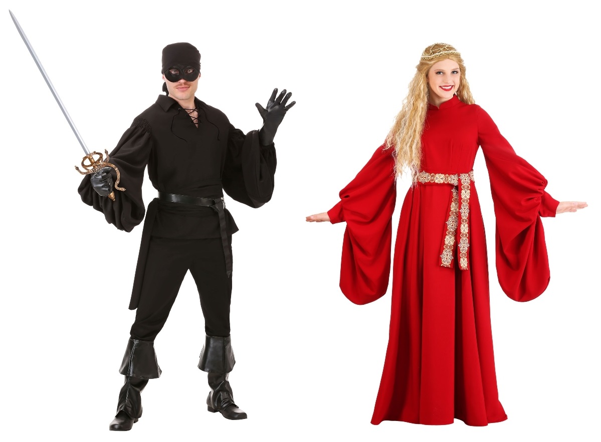 Westley and Buttercup Couples Costumes