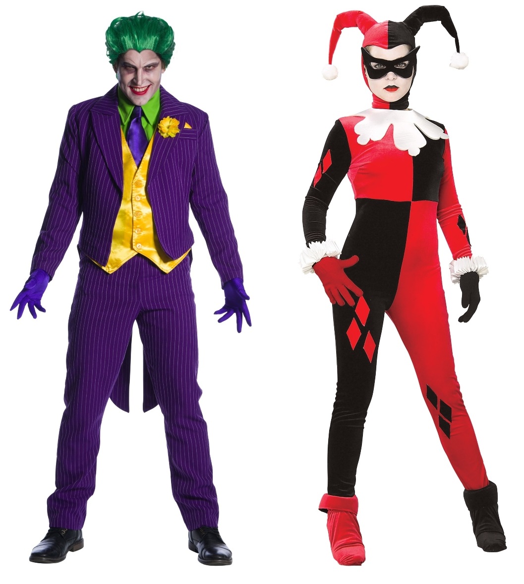 Harley Quinn en Joker Kostuums Voor Koppels