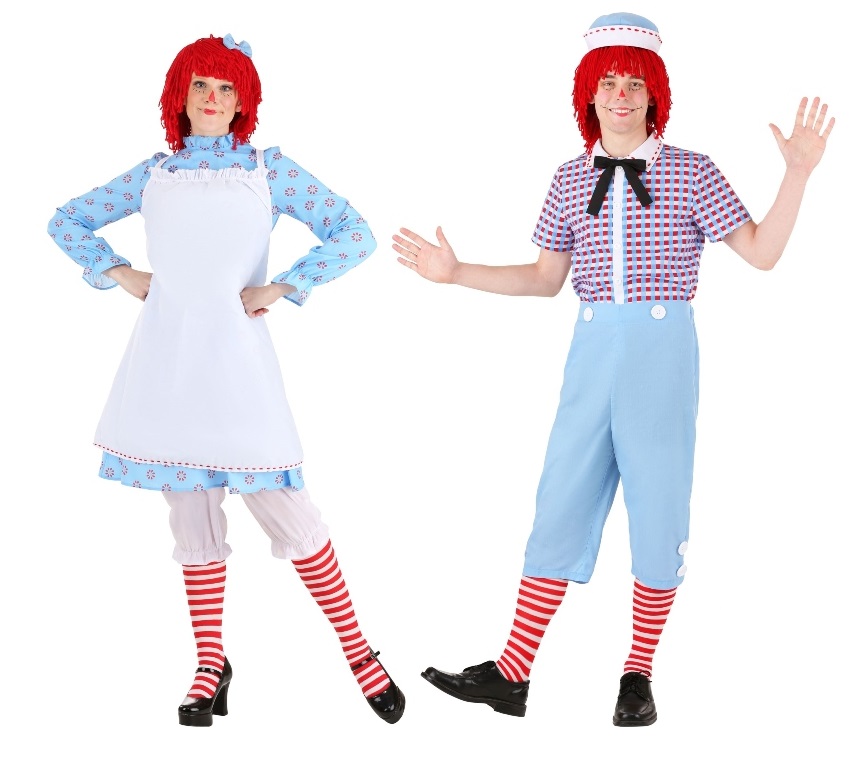 Couples Raggedy Ann Costumes