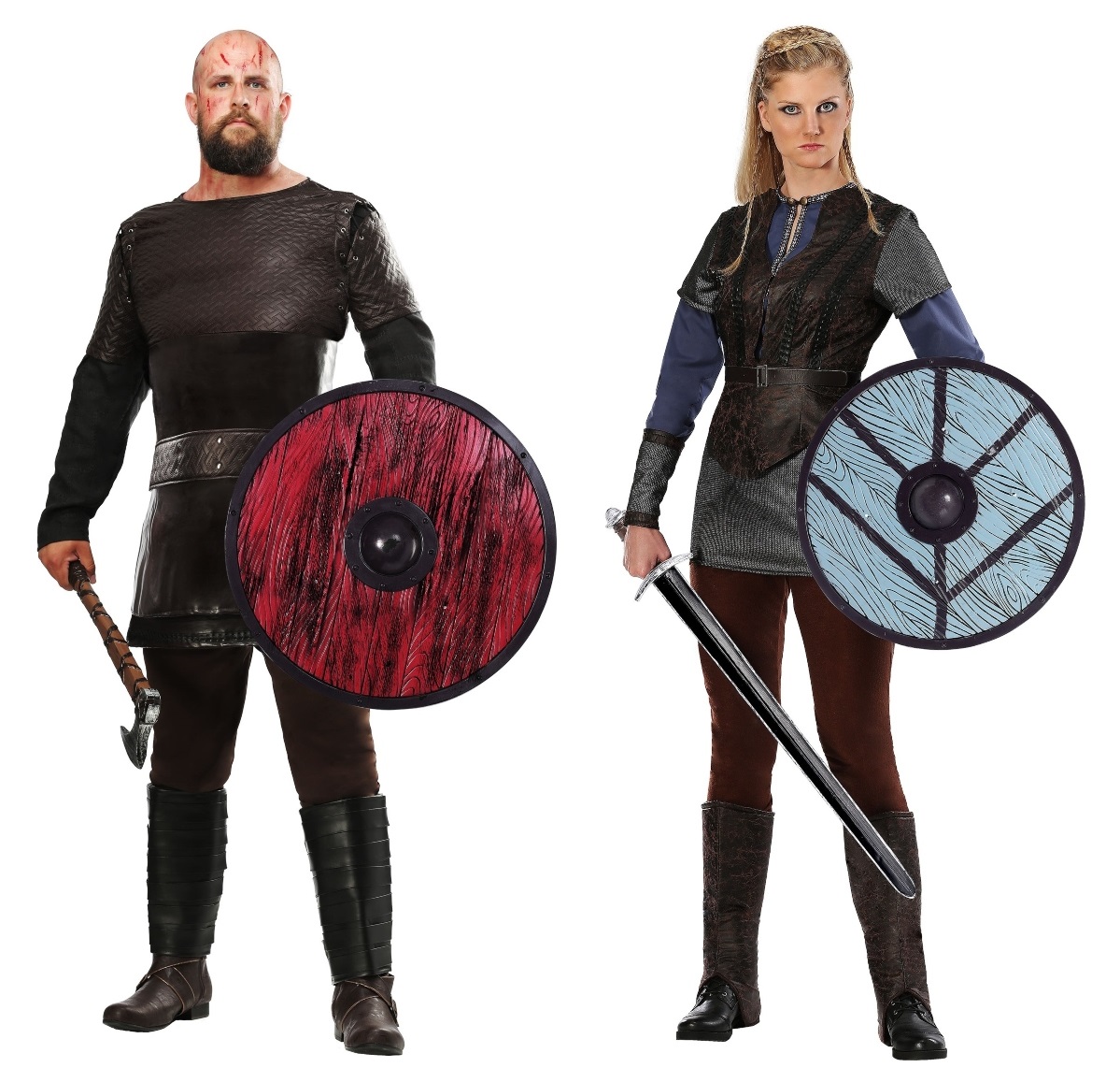 Ragnar and Lagertha Couples Costumes