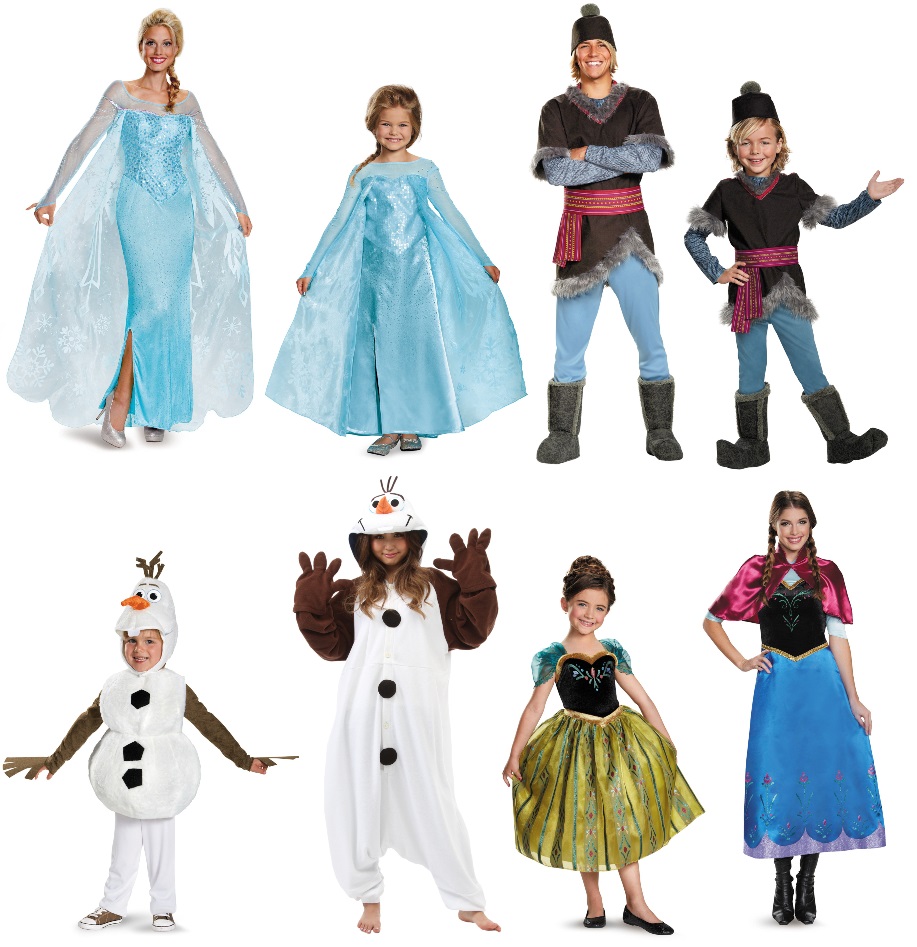 Disney's Frozen Costumes