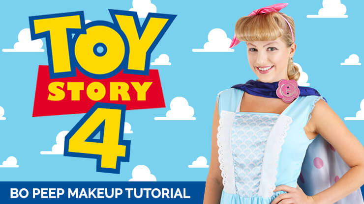 Toy Story 4 Bo Peep Makeup Tutorial