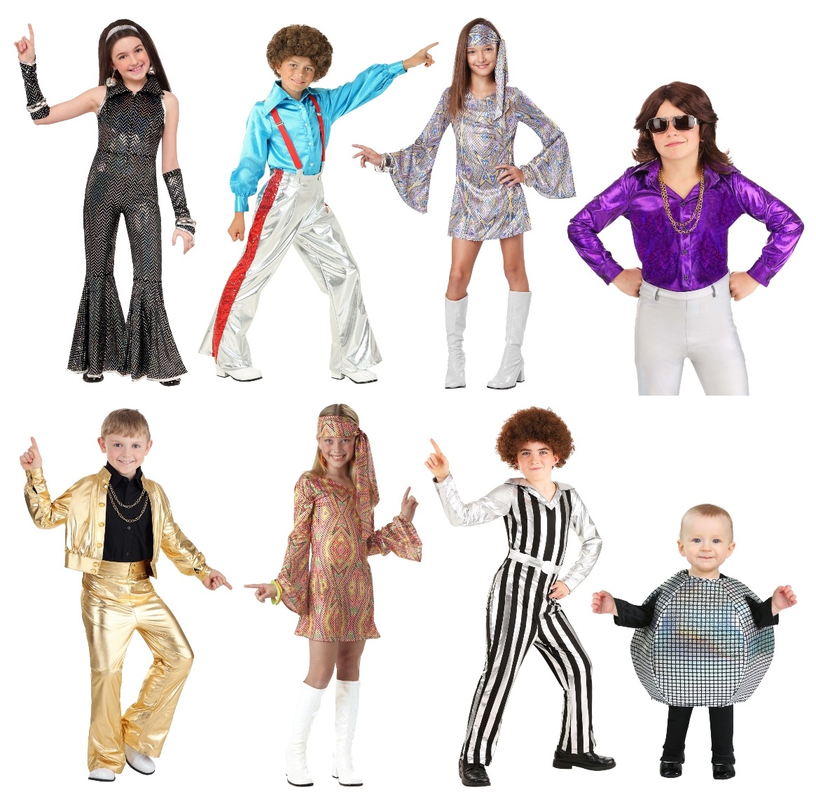 Kids' 70s Costumes