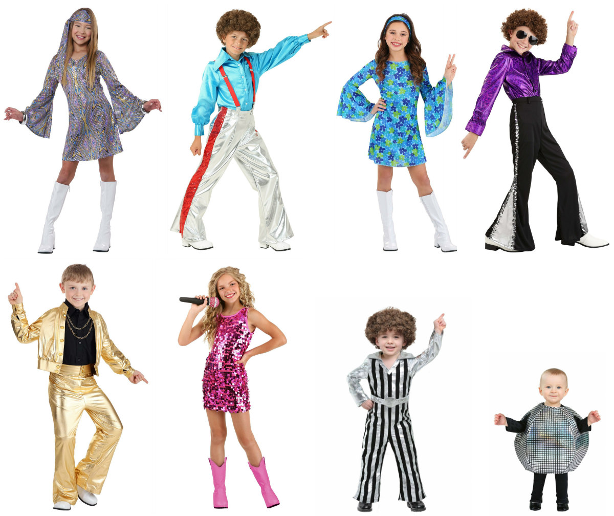 70s dress up kids