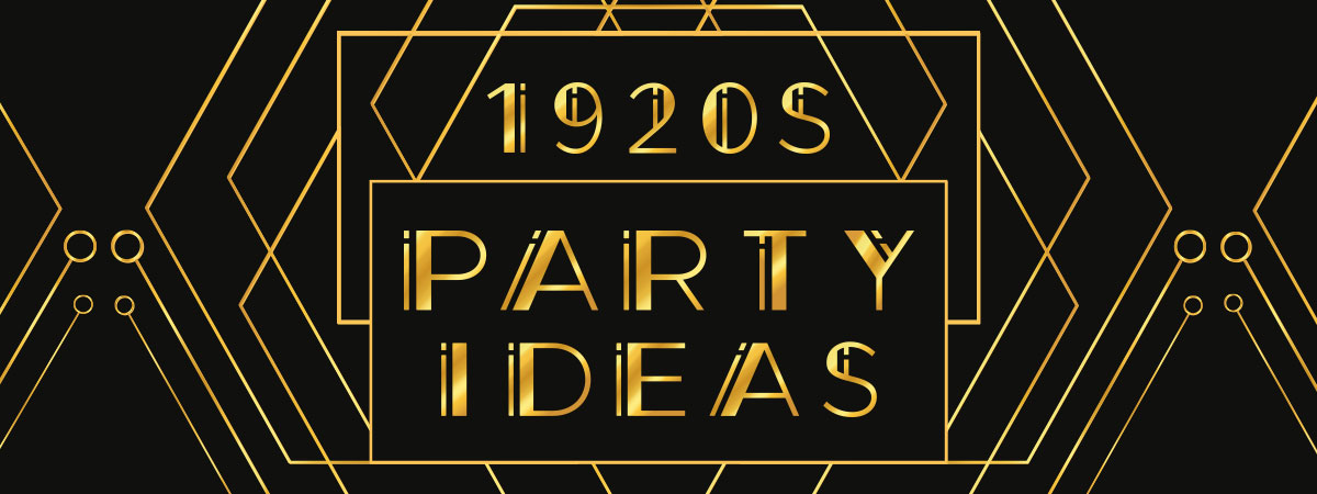 great gatsby 1920's prohibition party photo props celebration ready made kit