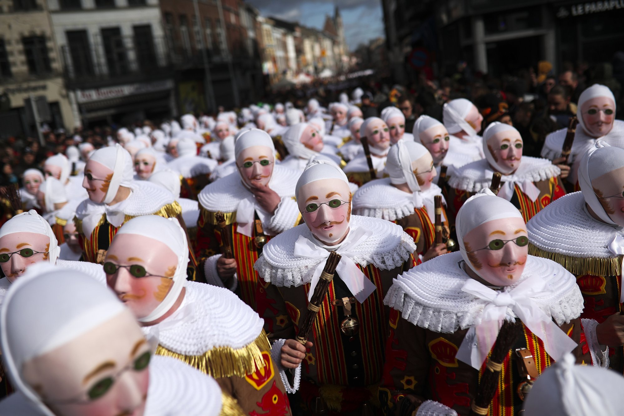 The Carnival of Binche Gilles