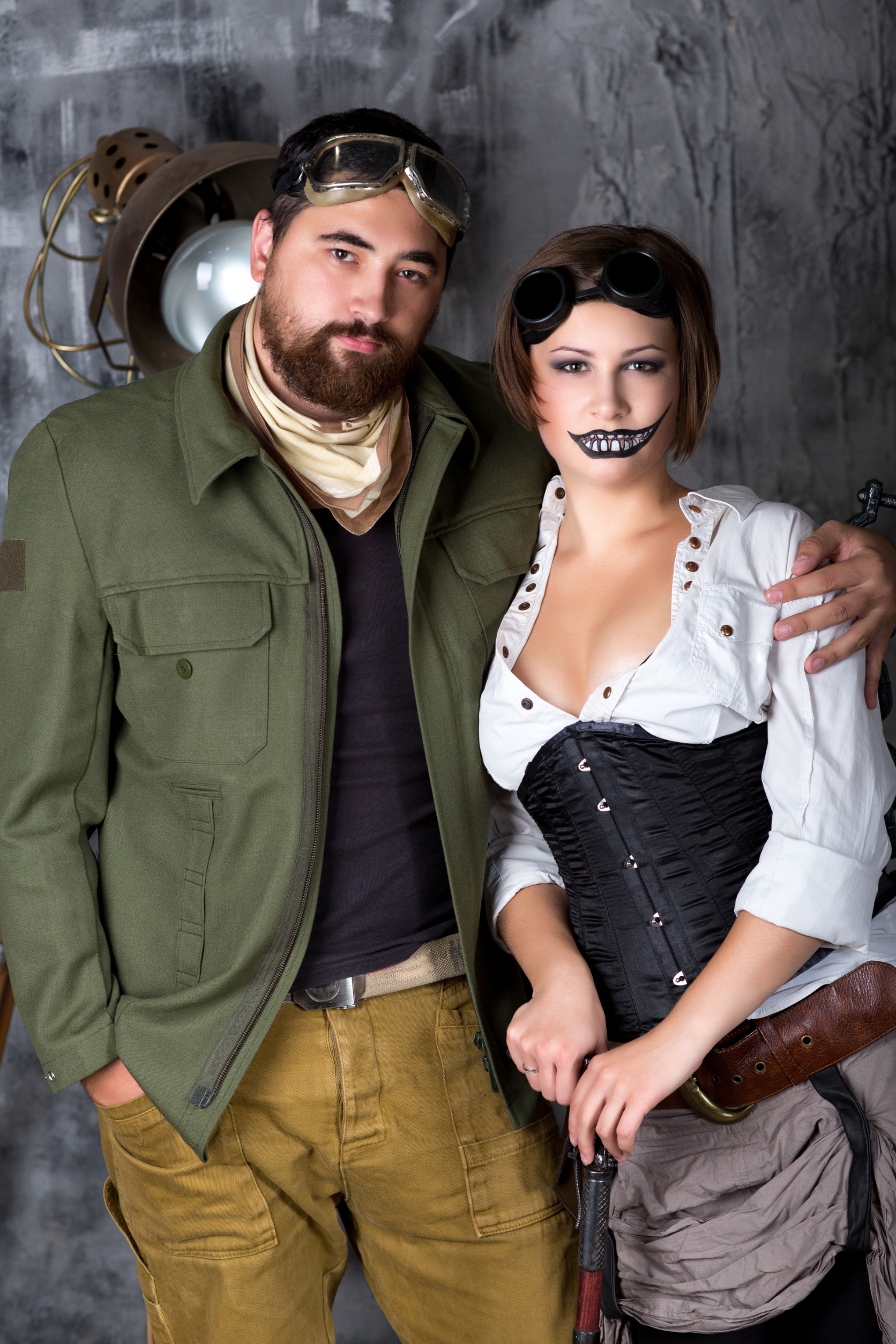 Steampunk Couple Costume