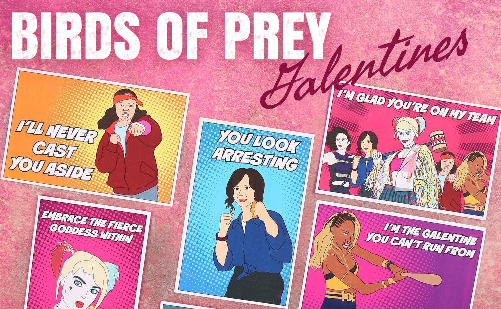 These Birds of Prey Galentines Will Let You Embrace the Fierce Goddess Within