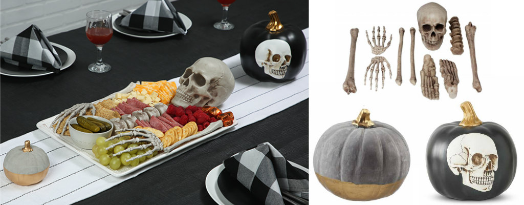 DIY Skeleton Charcuterie Board