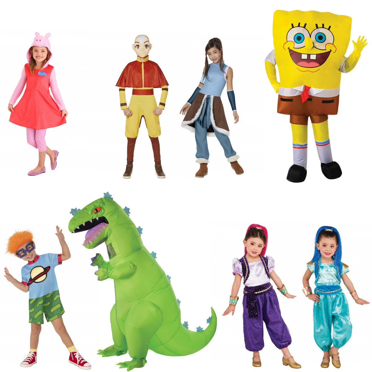 Nickelodeon Character Costumes