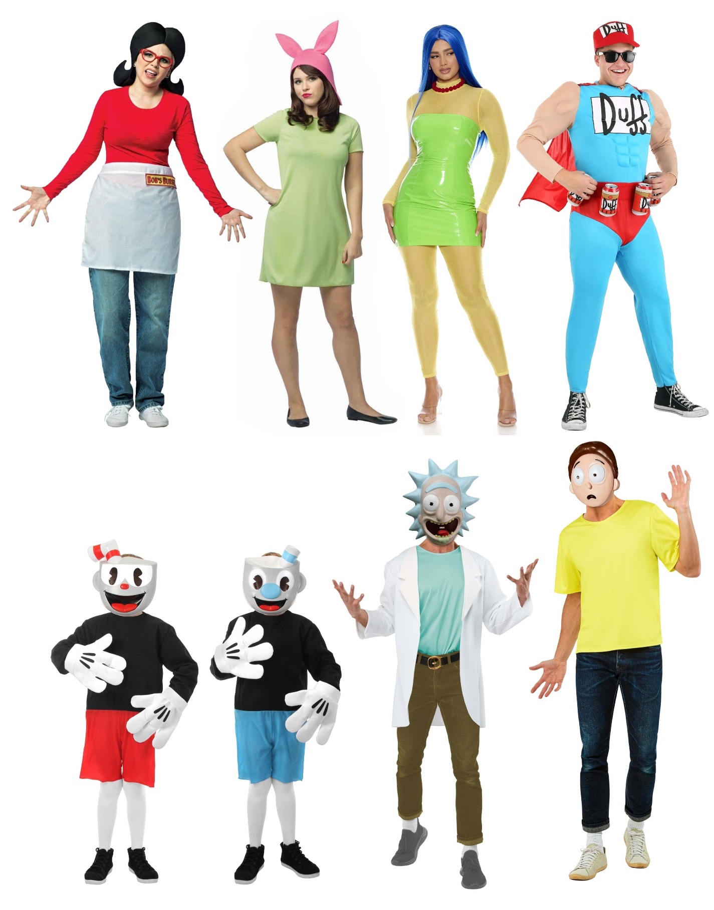 Teen to Adult Cartoon Costumes