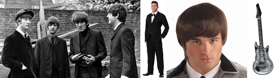 Black Suit Beatles Costumes