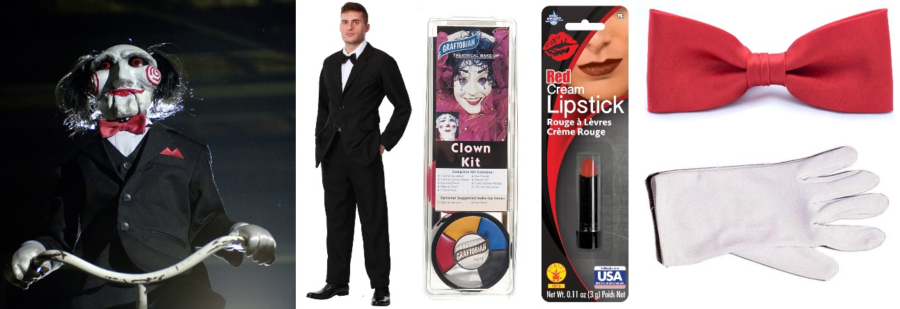 Black Suit Billy the Puppet Costume