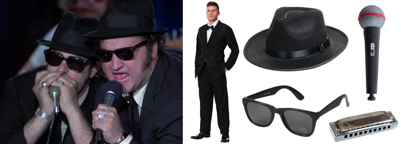 Black Suit Blues Brothers Costumes