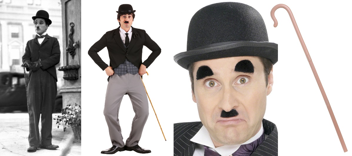 Black Suit Charlie Chaplin Costume