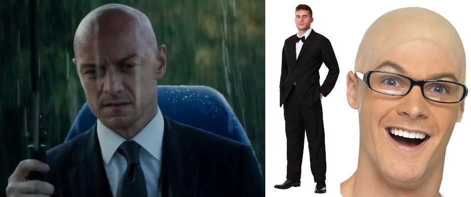 Black Suit Professor X Costume