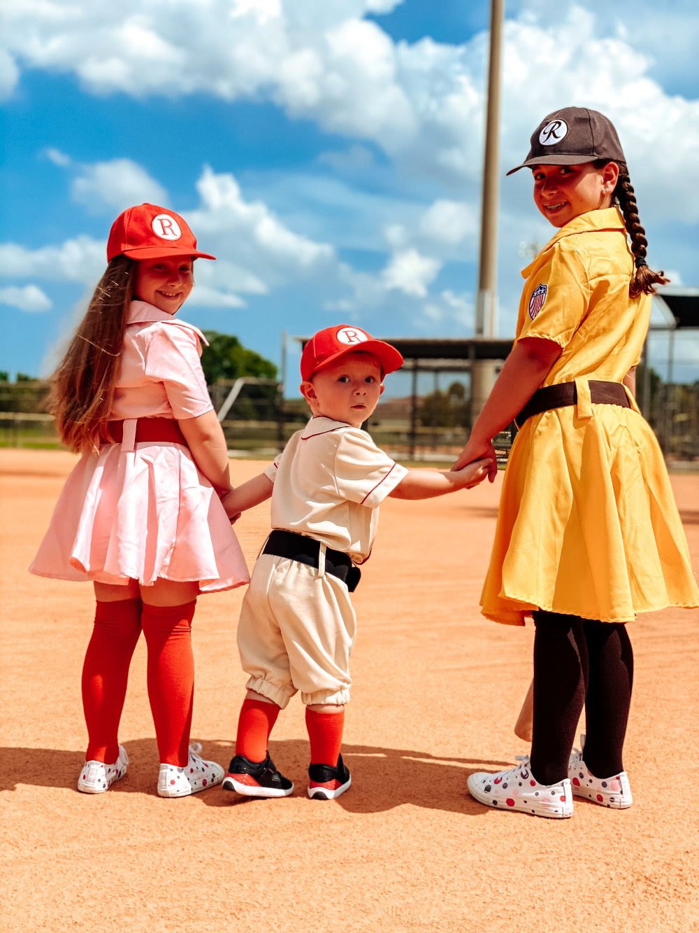 Family A League of Their Own Costumes