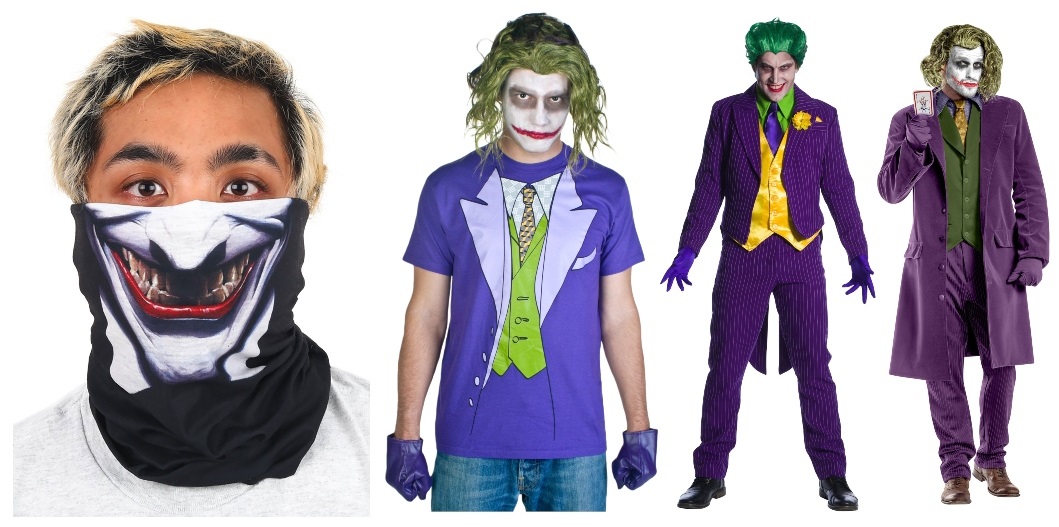 Joker Costumes and Masks