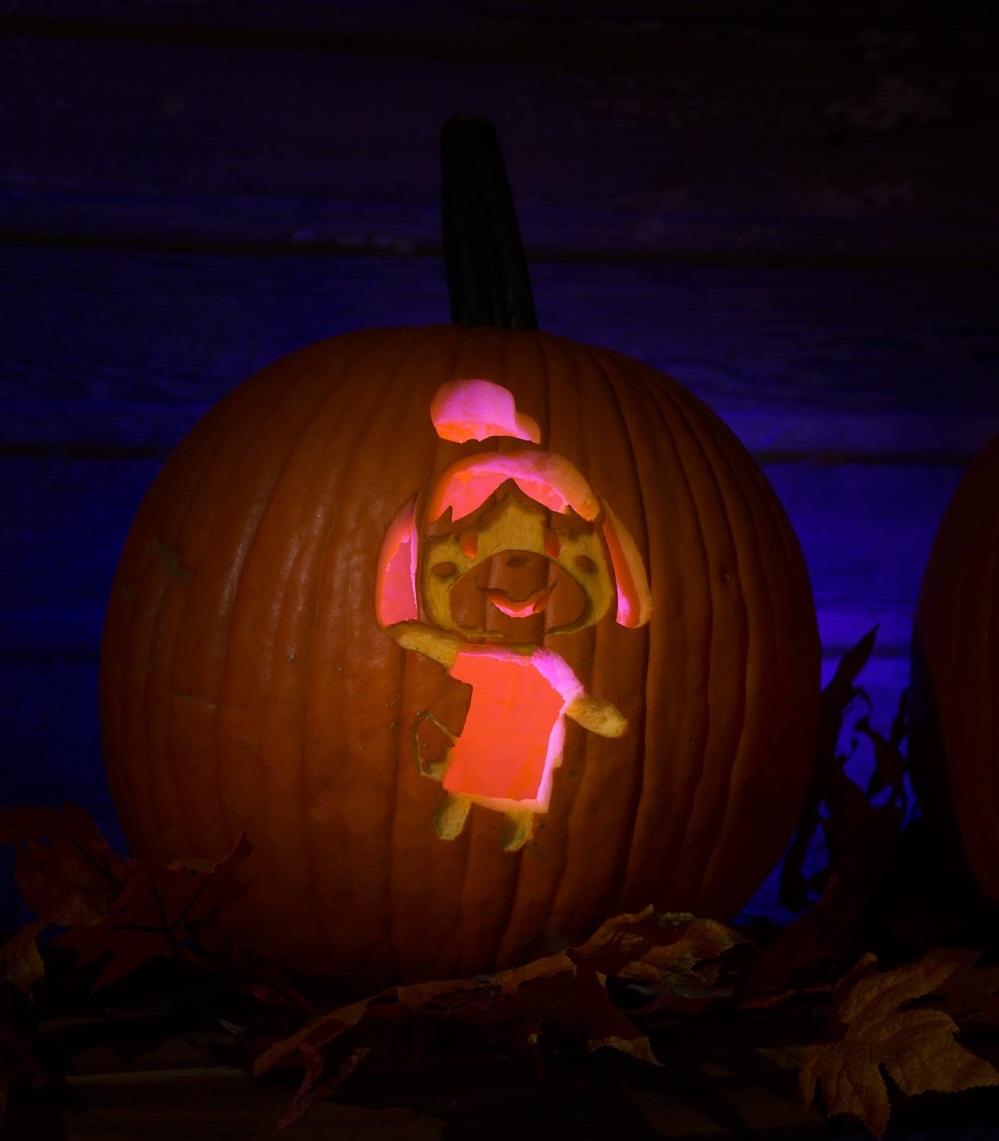 Animal Crossing Isabelle Pumpkin