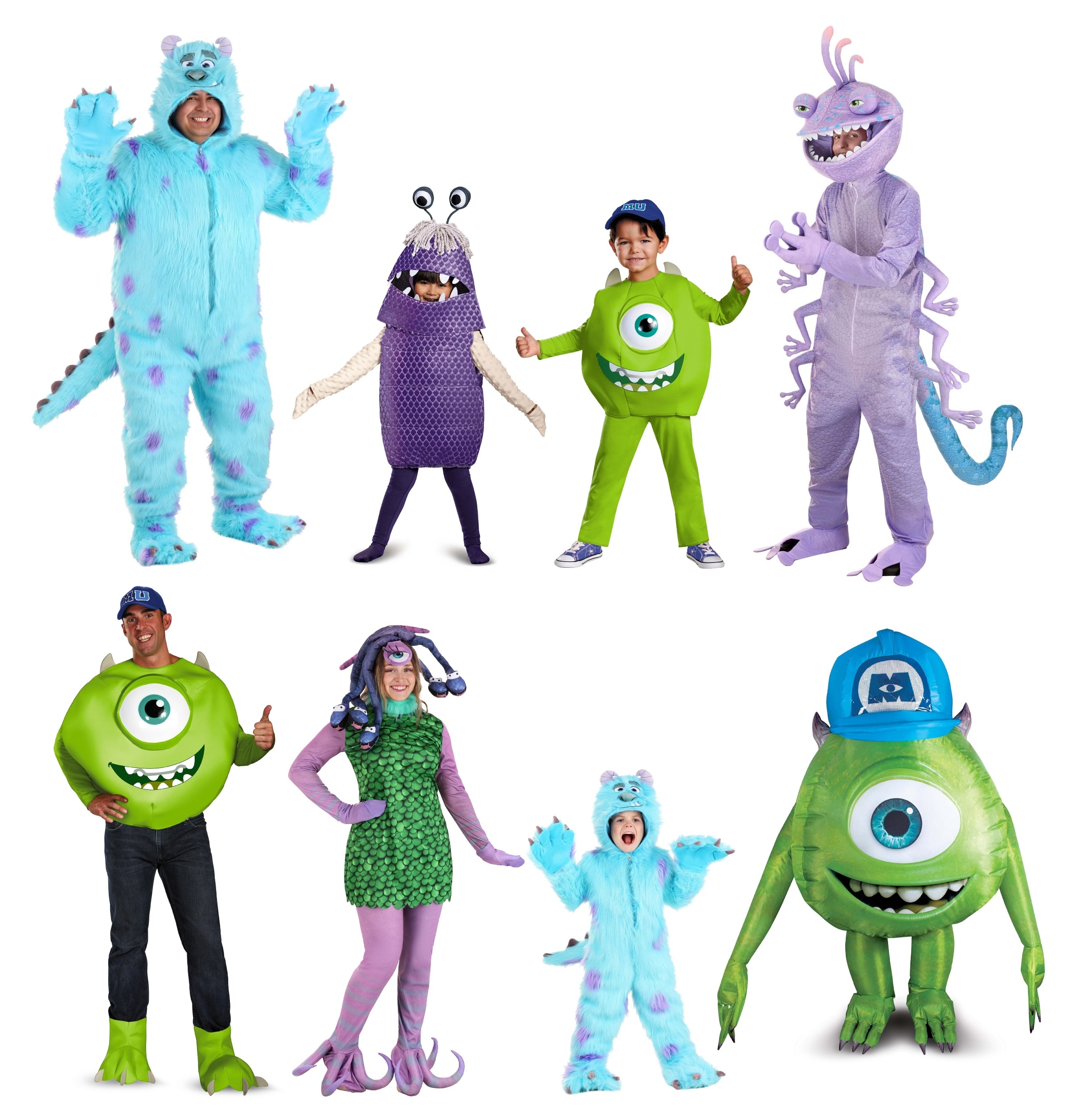 Monsters Inc. Halloween Costumes