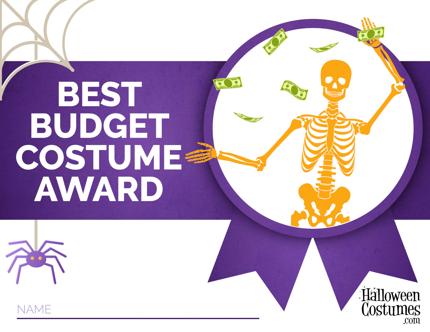Best Budget Halloween Costume Award