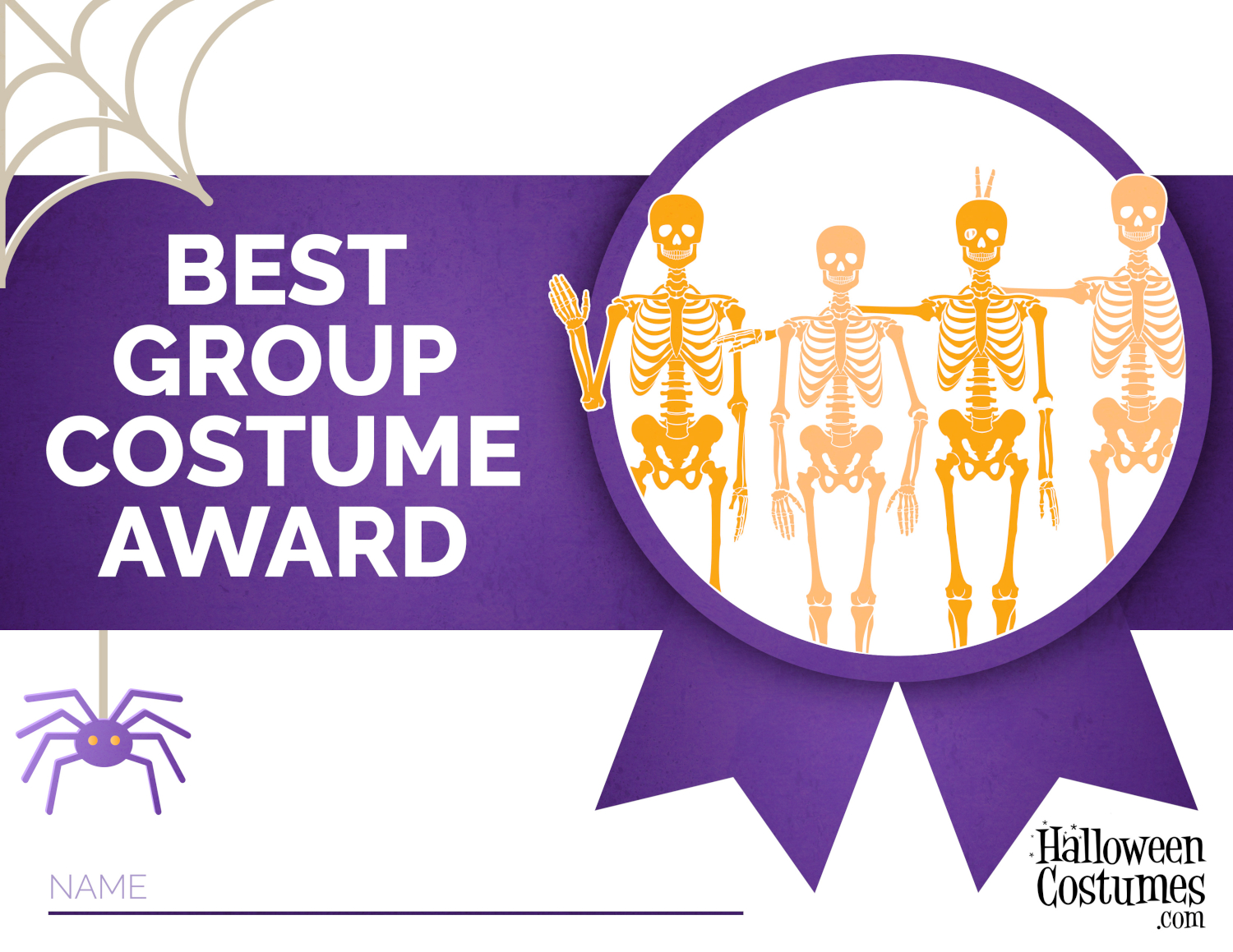 Best Group Halloween Costume Award
