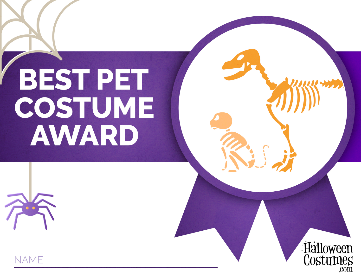 Best Pet Halloween Costume Award