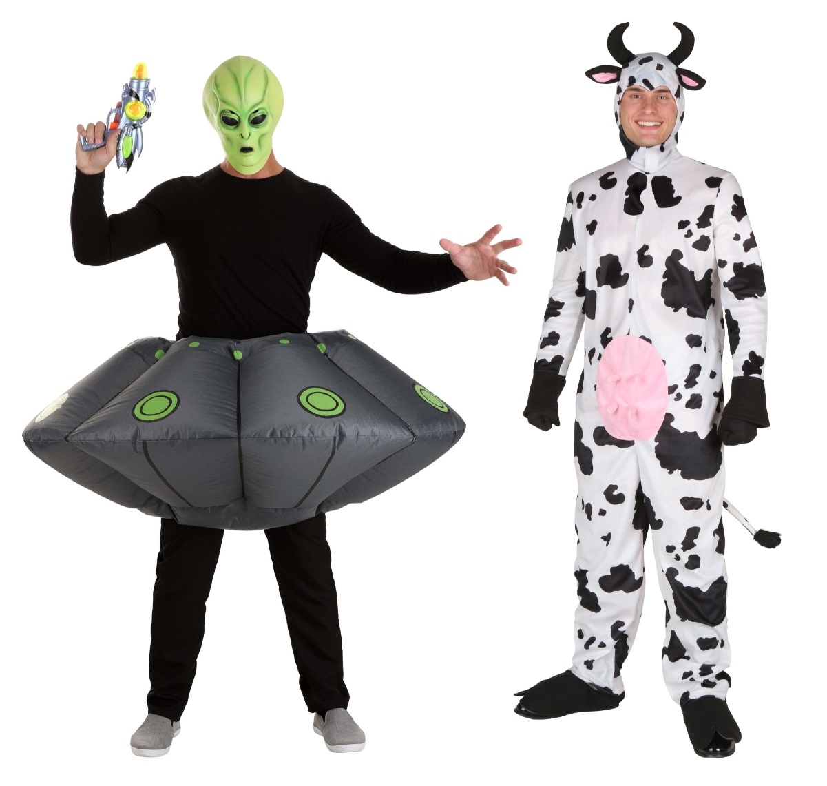 Alien and Cow Costume