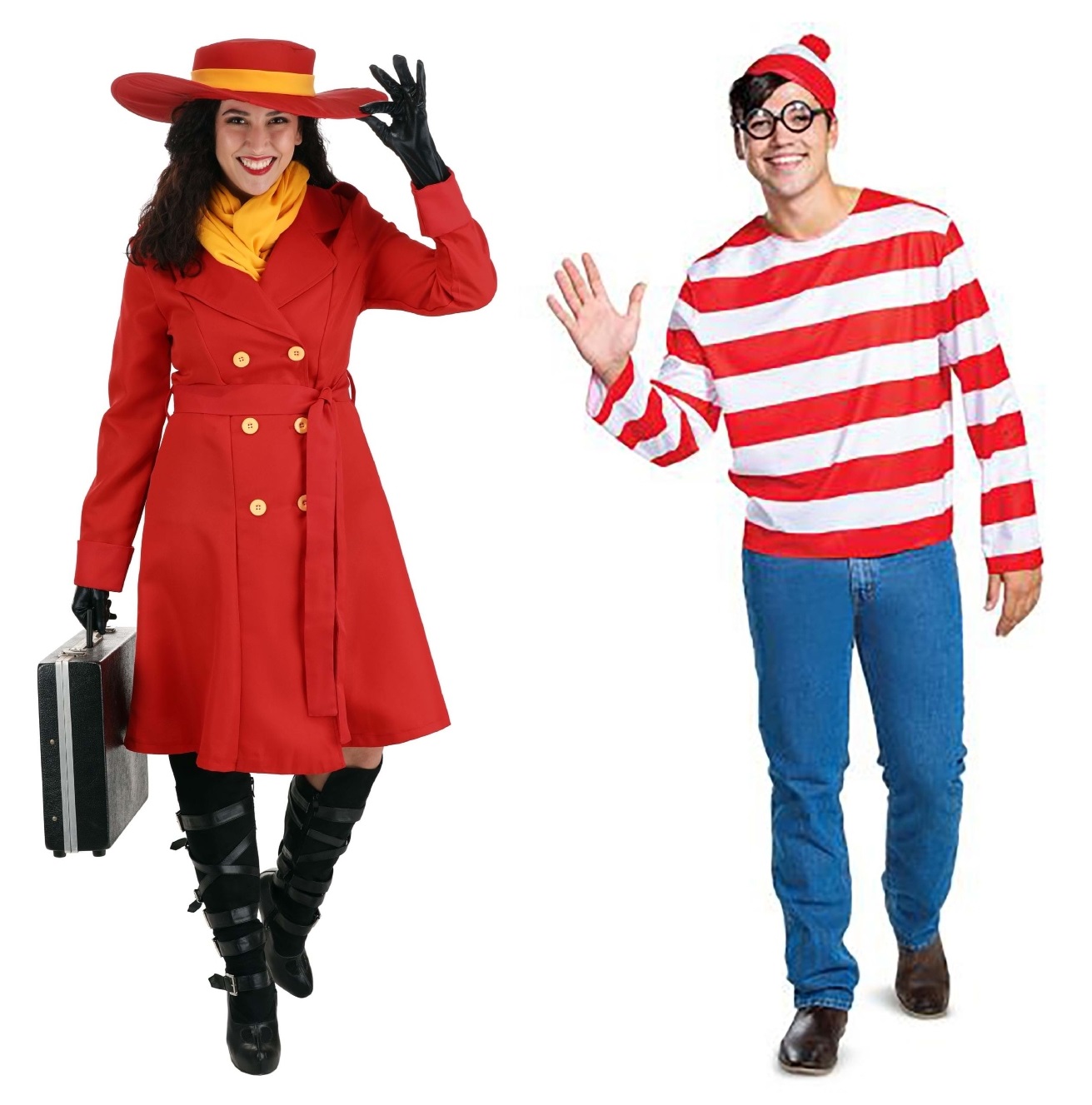 Carmen Sandiego and Waldo Costume