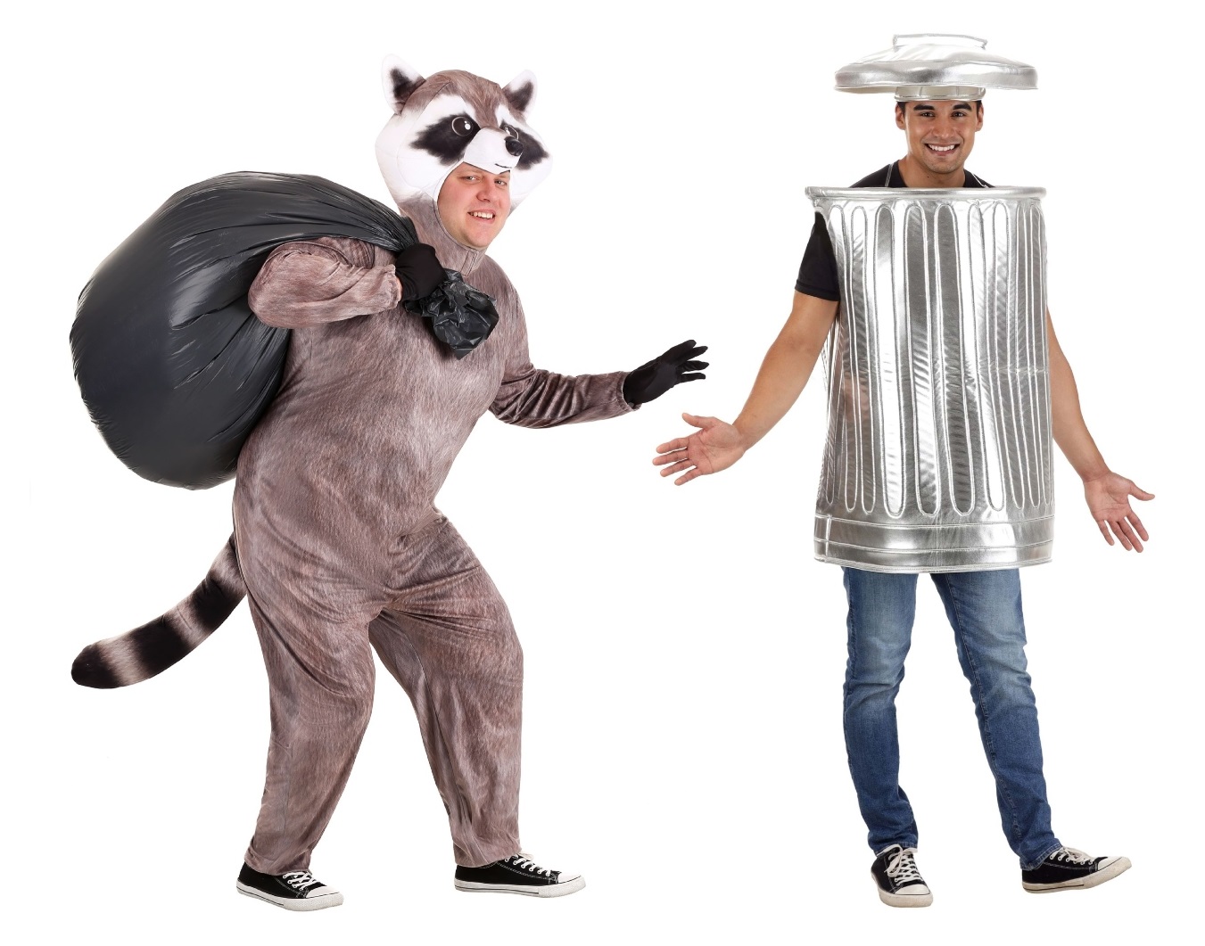 Raccoon and Trash Can Costume