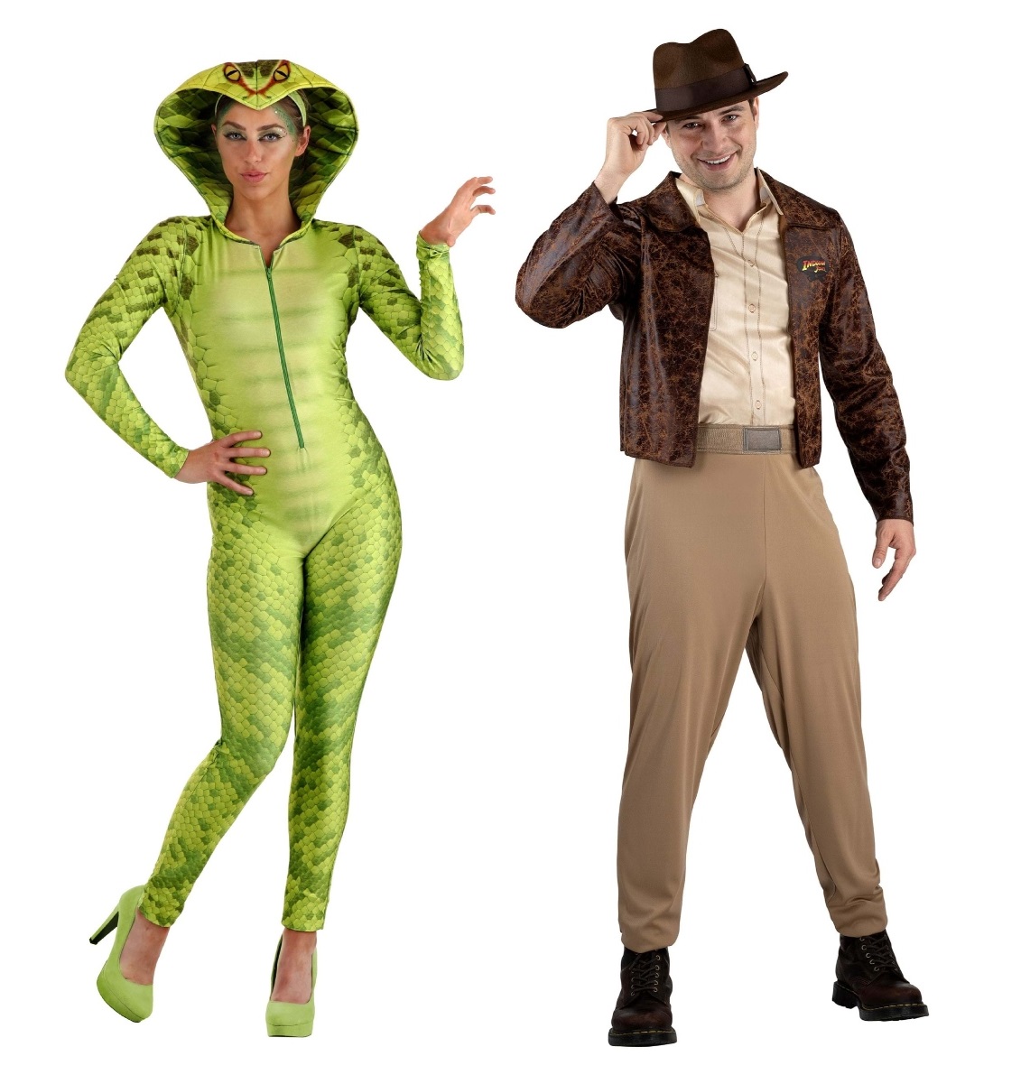 Snake and Indiana Jones Costume