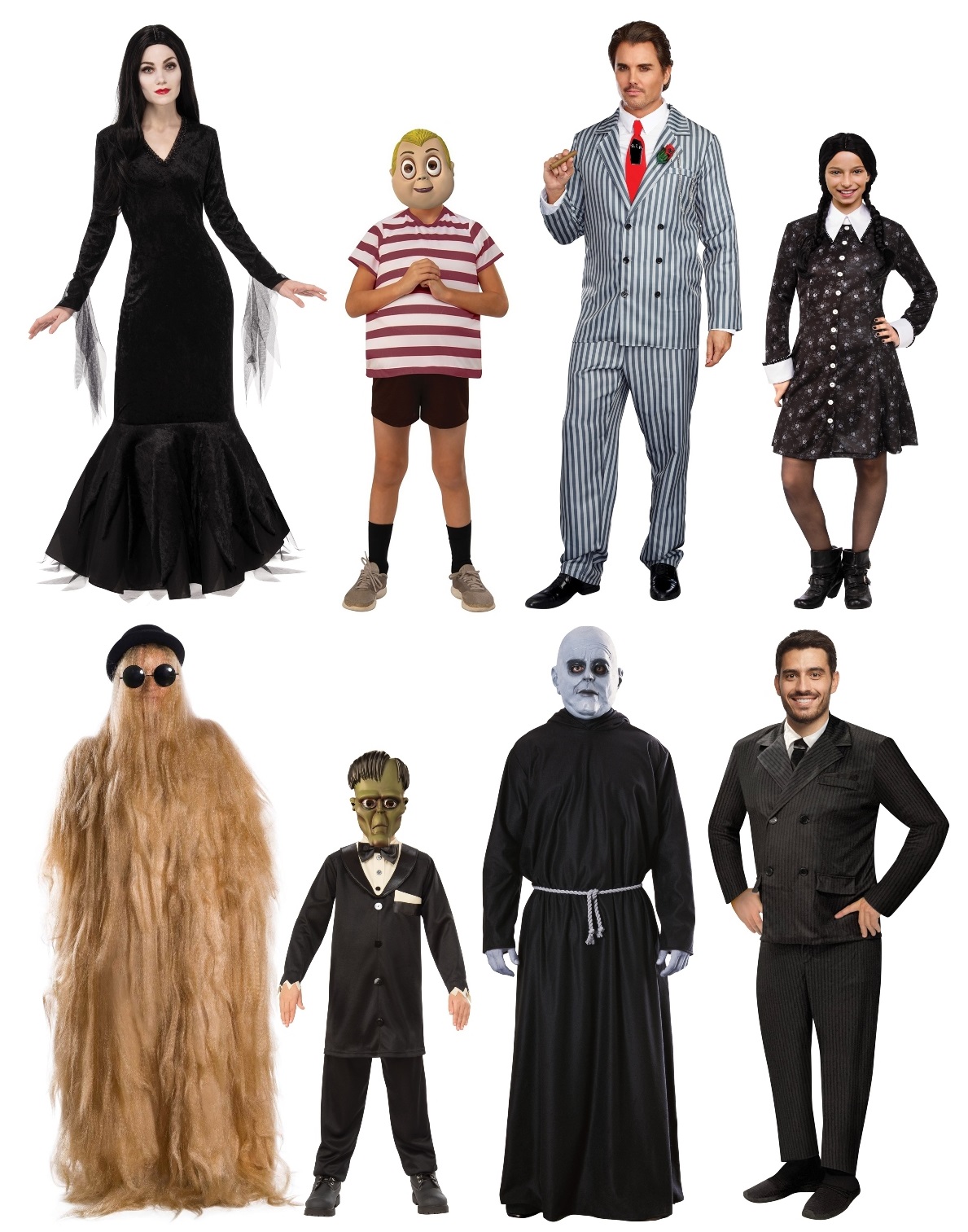 Addams Family Halloween Costumes