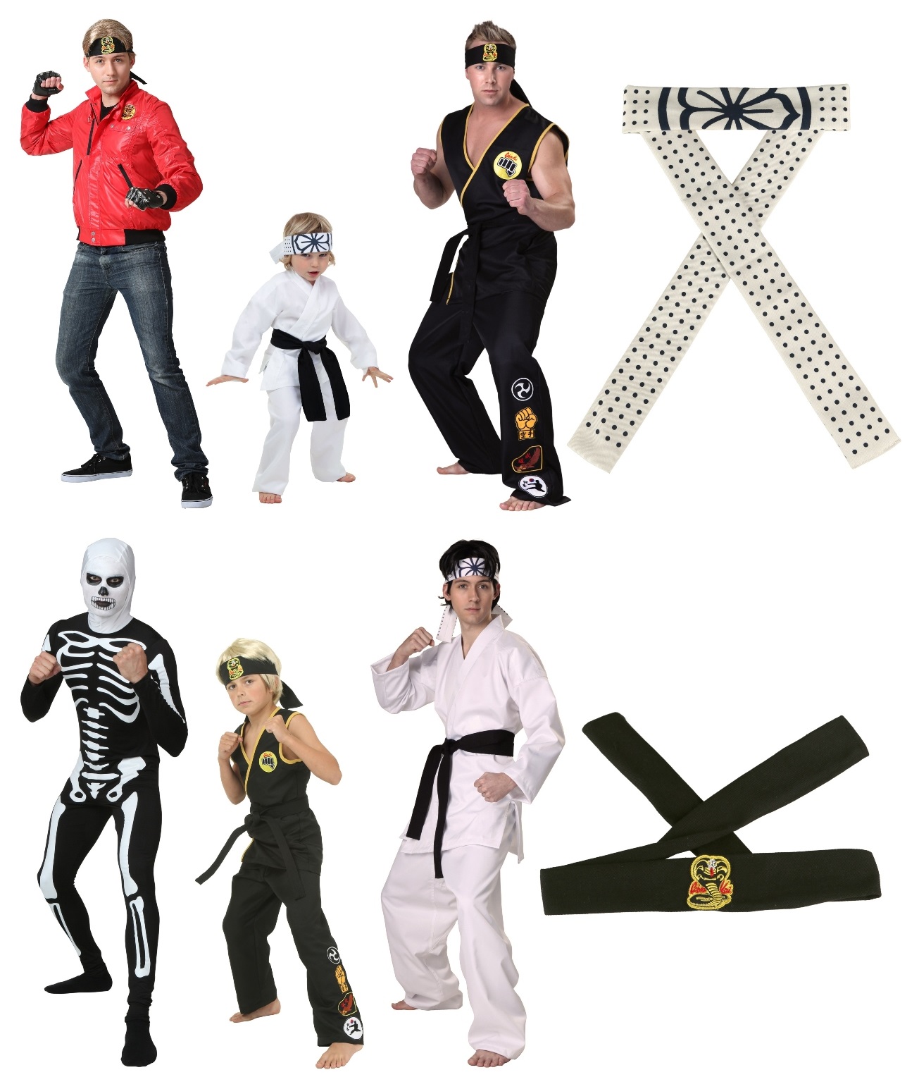 Karate Kid and Cobra Kai Halloween Costumes