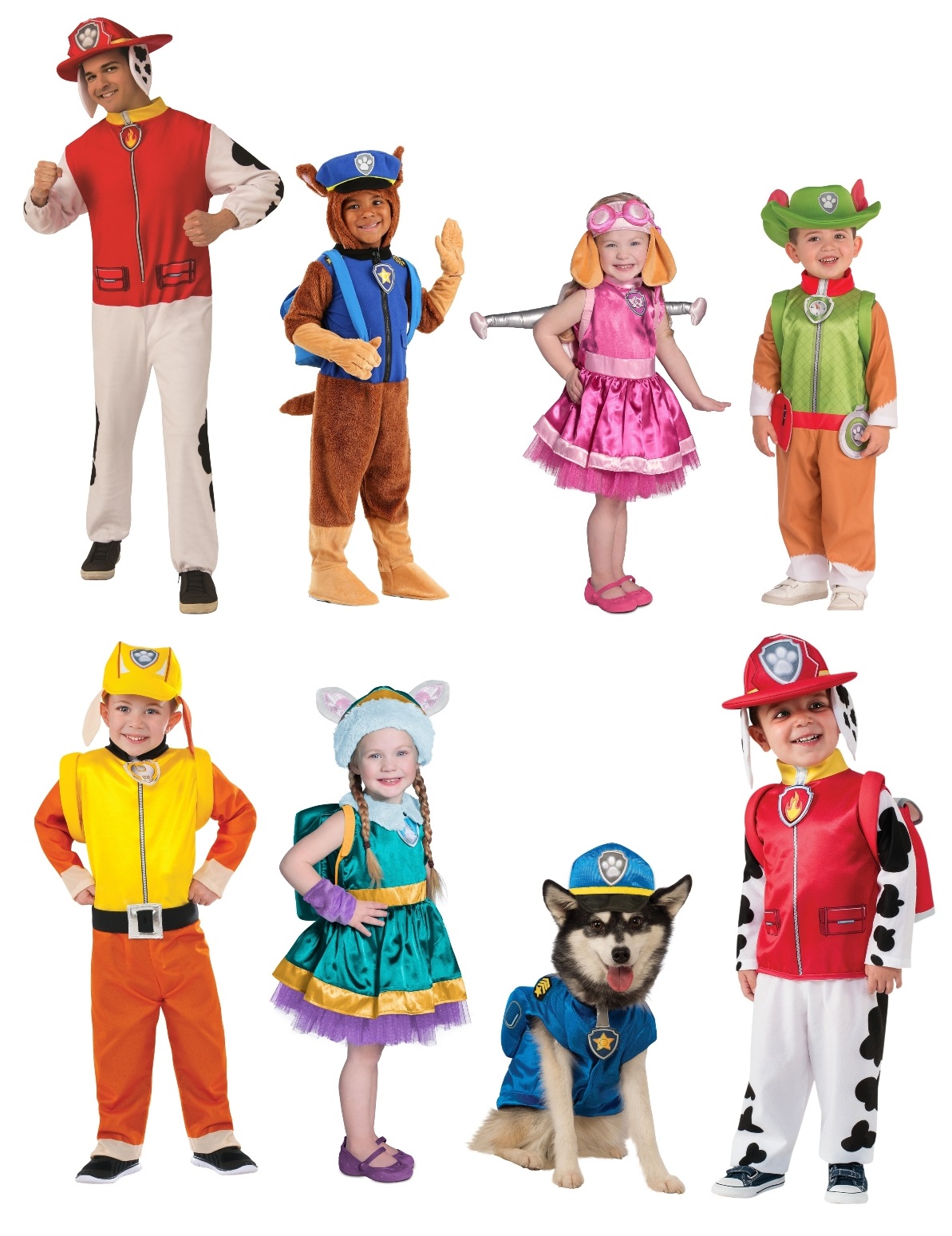 Paw Patrol Halloween Costumes