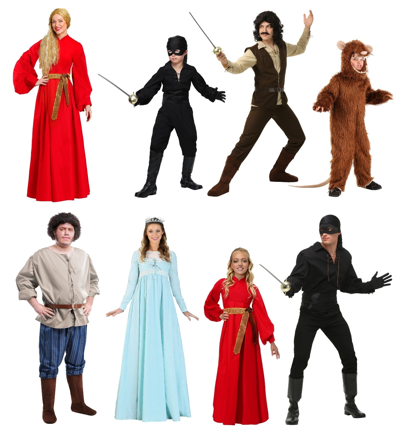 Princess Bride Halloween Costumes