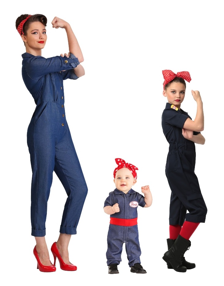 Rosie the Riveter Halloween Costumes