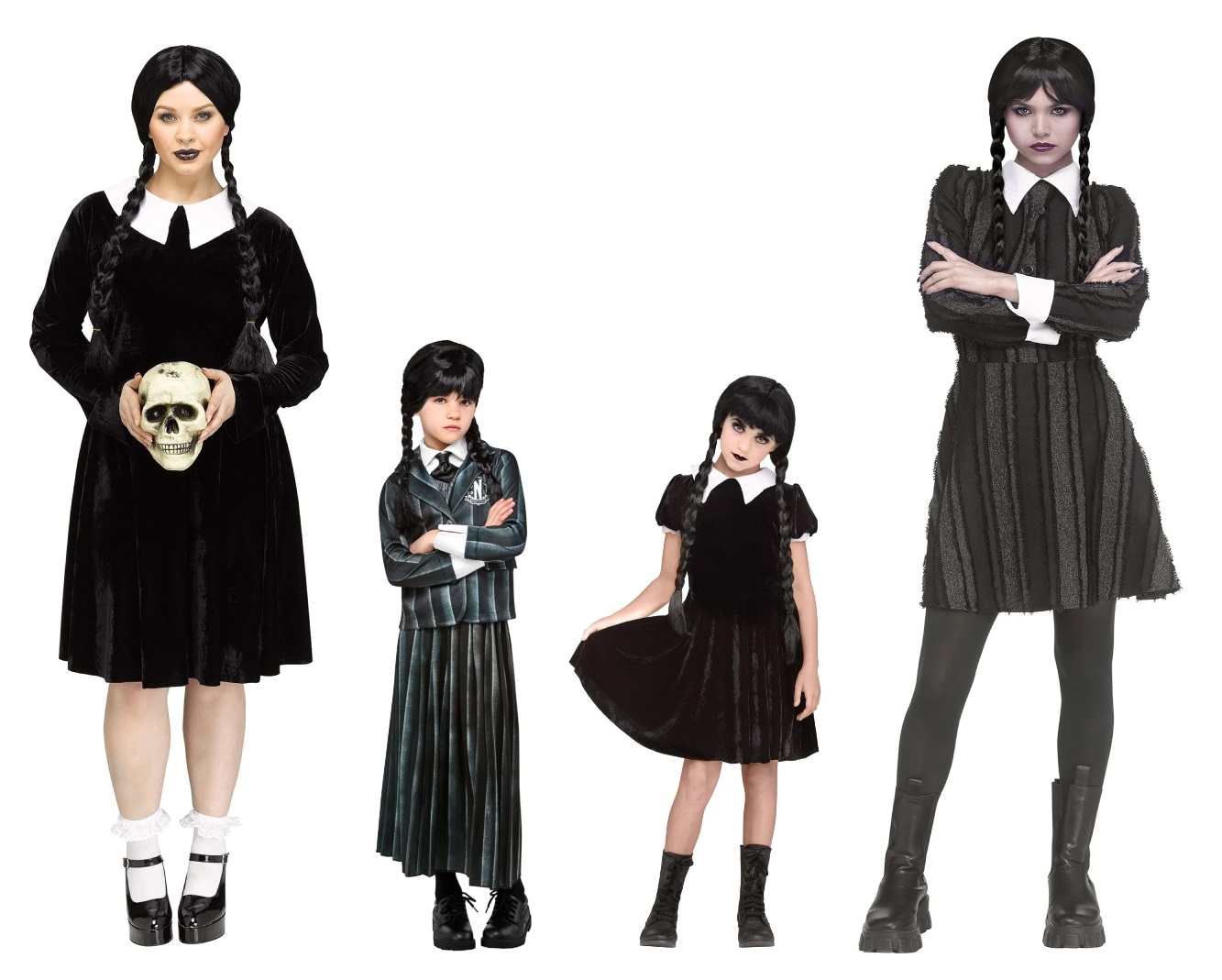 Wednesday Addams Halloween Costumes