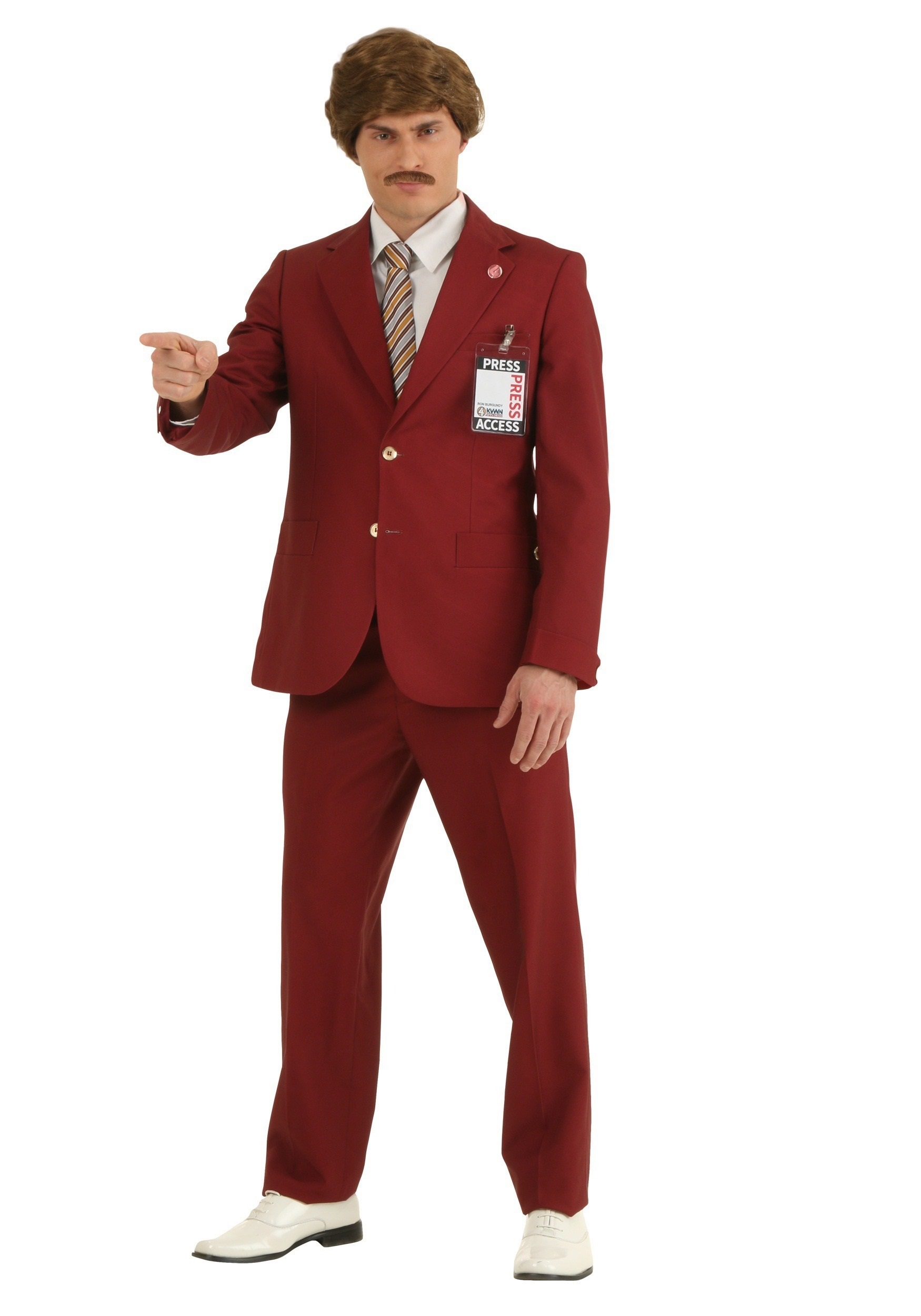 Ron Burgundy Costume