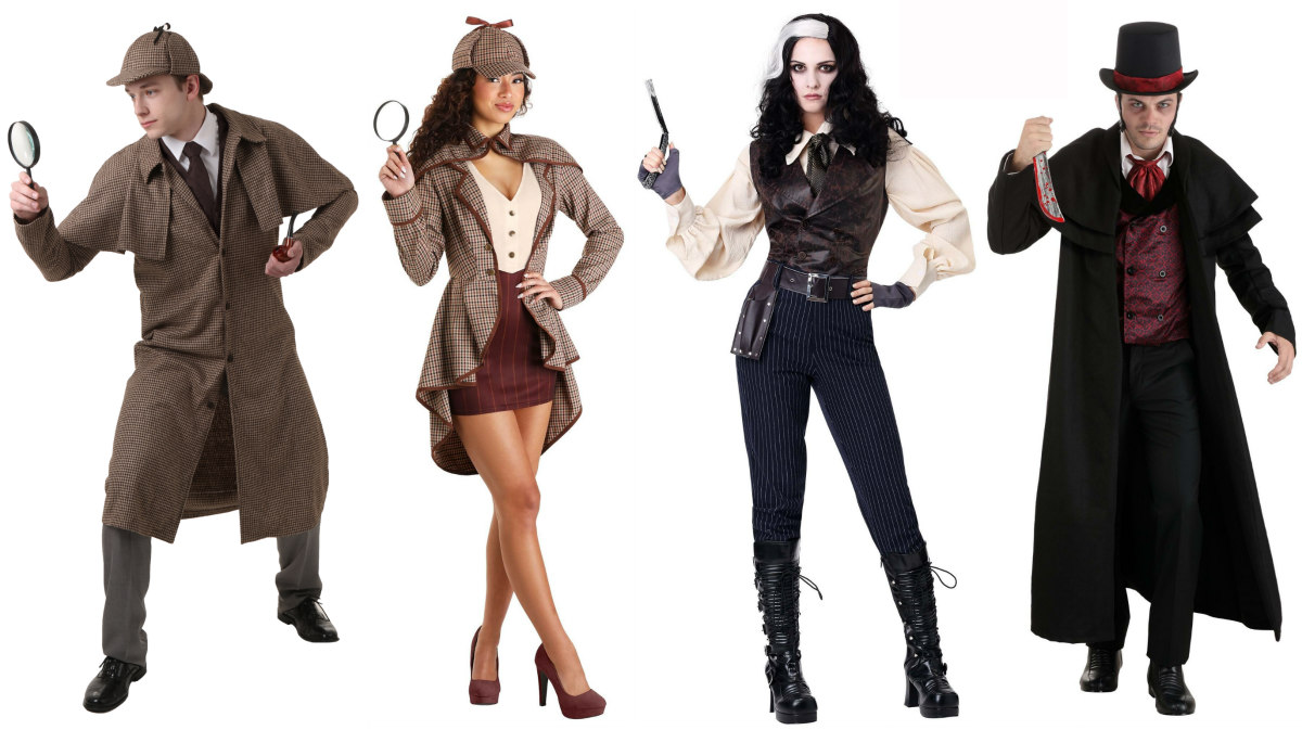 Sherlock Holmes Murder Mystery Costumes