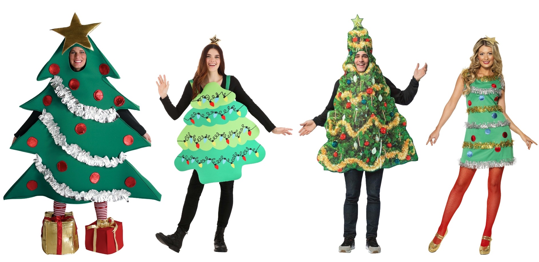 Christmas Tree Costumes for Christmas in July