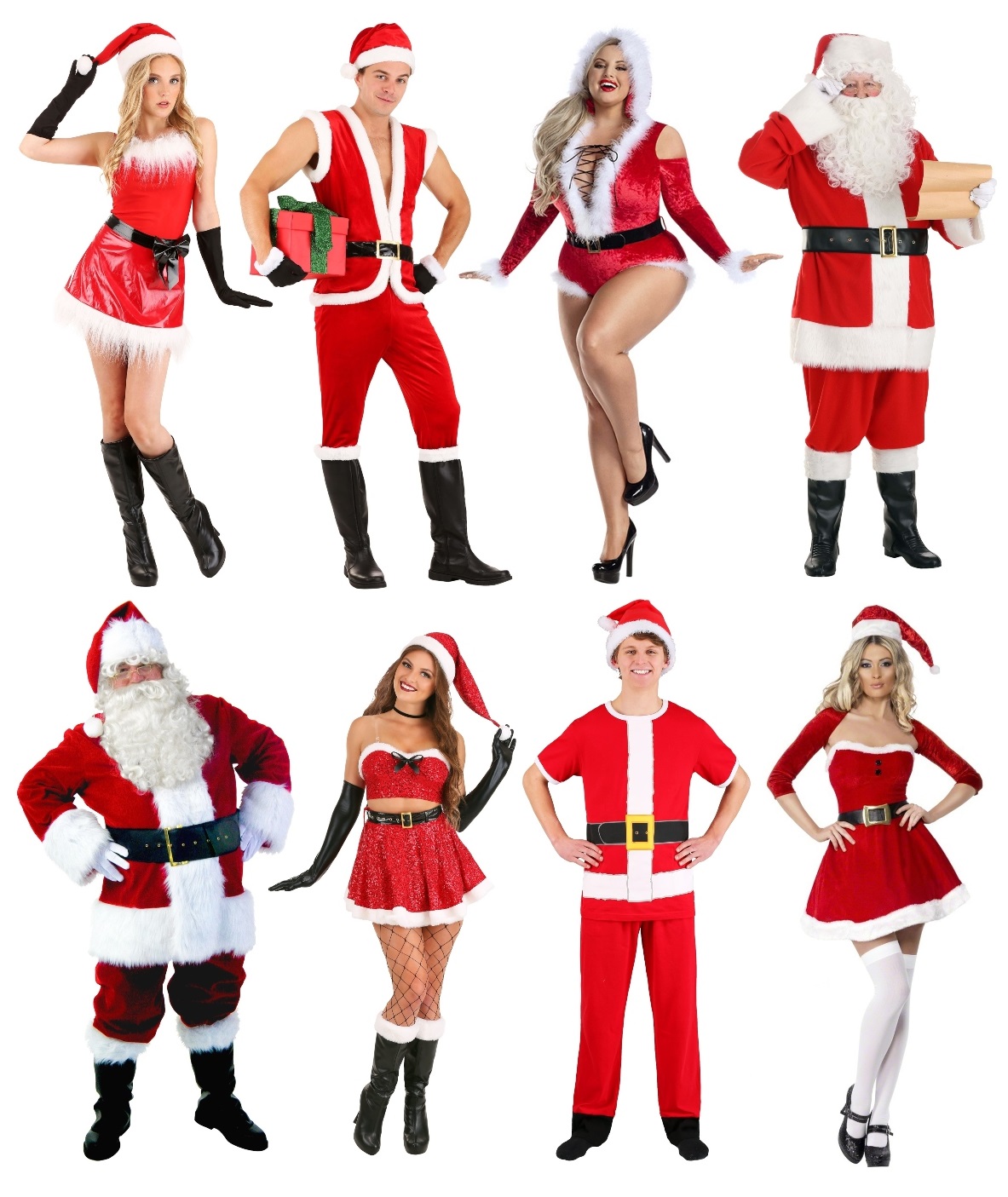 Santa Costumes for Christmas in July