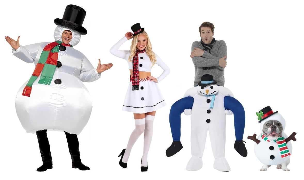 Snowman Costumes for Christmas in July