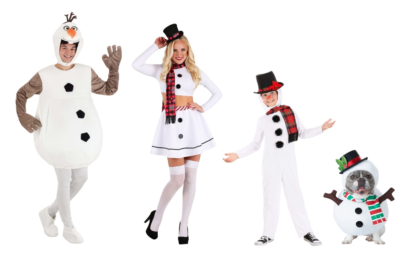 Snowman Costumes for Christmas in July